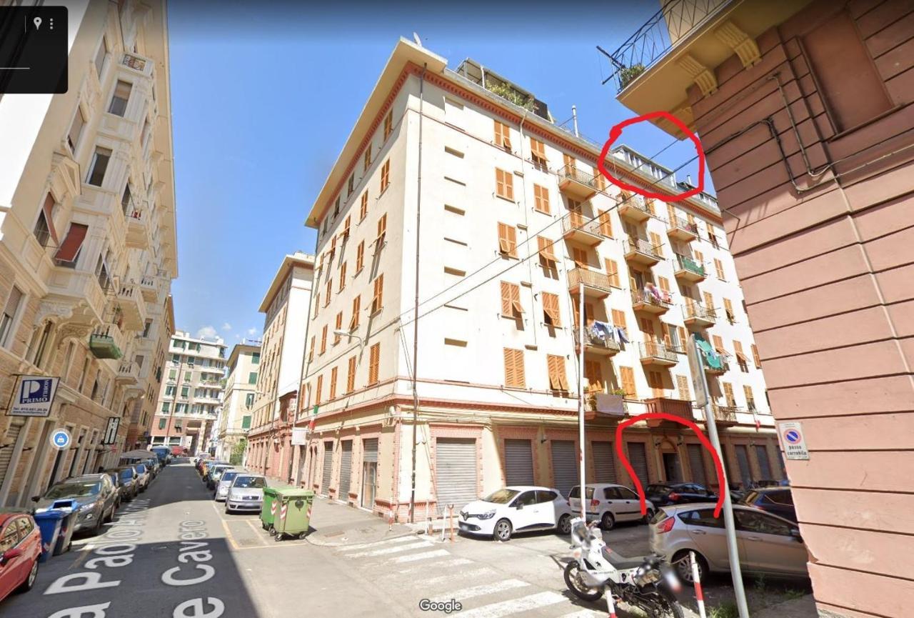 Ferienwohnung Casa Adry Genua Exterior foto